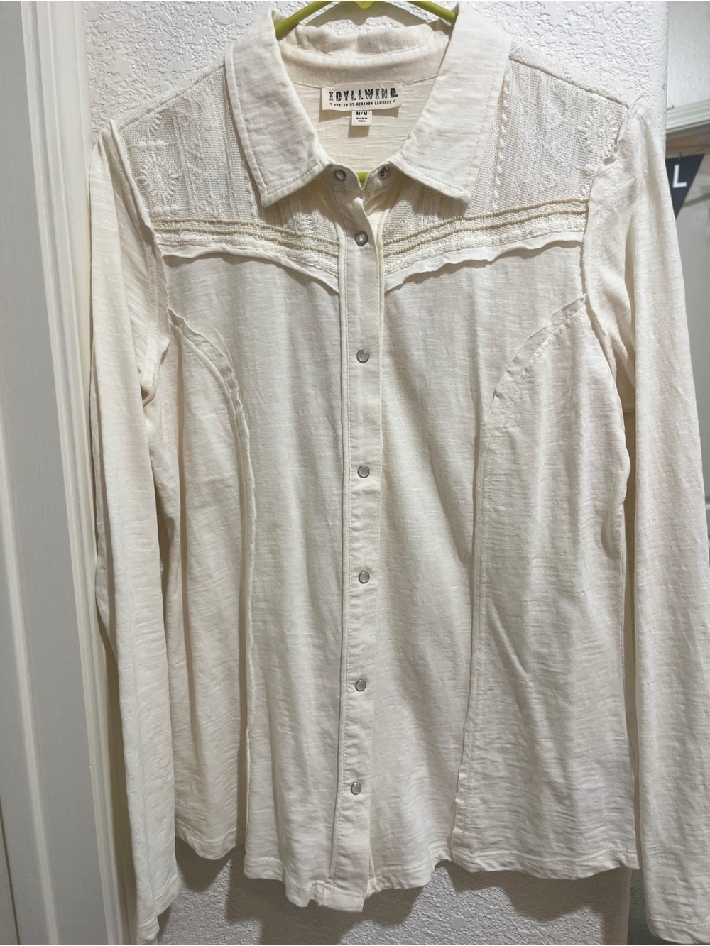 Boot barn Idyllwind pearl snap ivory button down